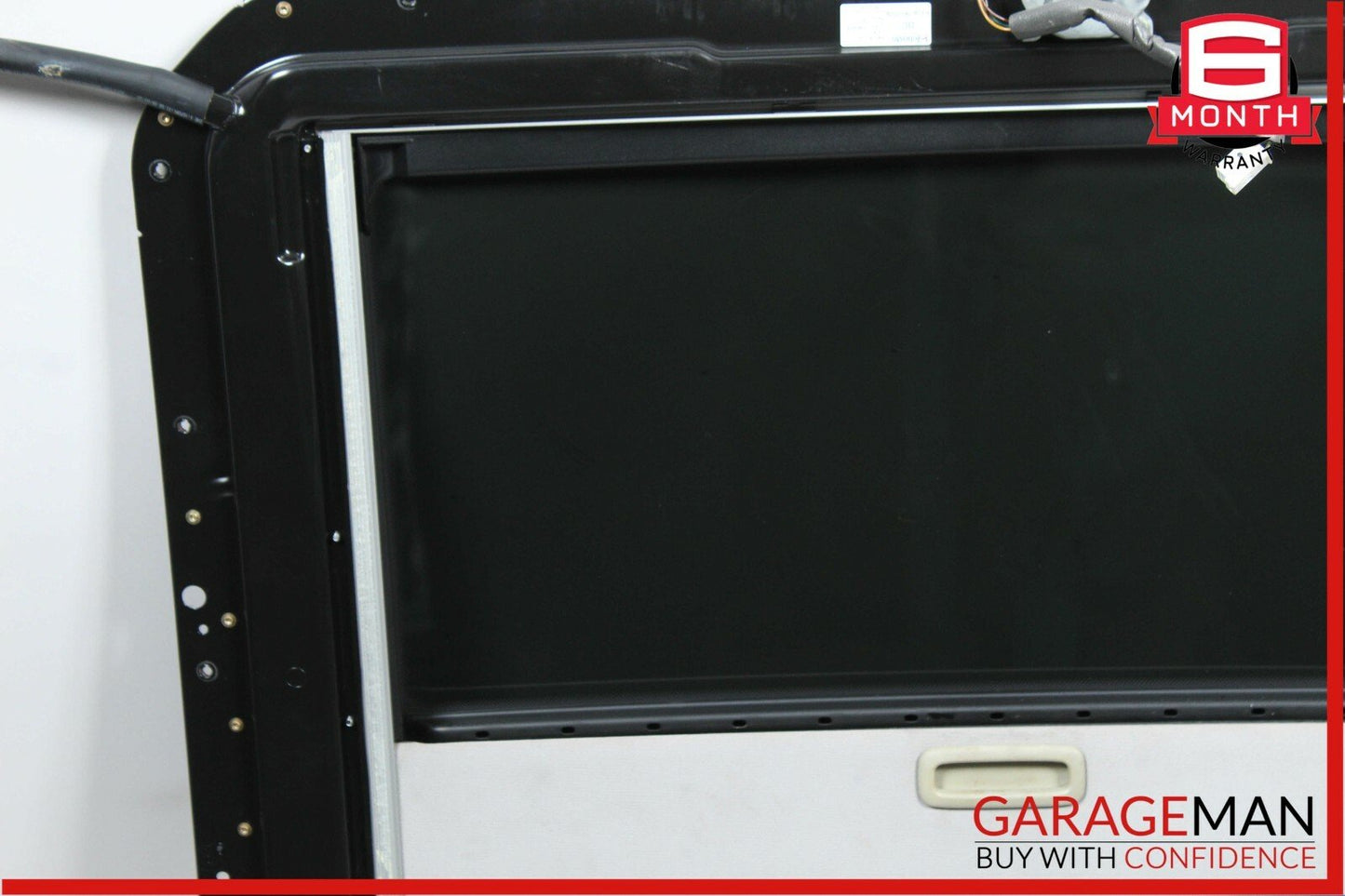 06-11 Mercedes W219 CLS500 Sunroof Sun Roof Panel Glass Frame Rail Assembly