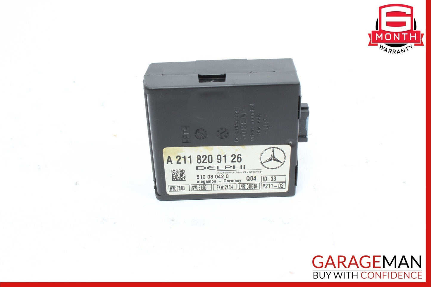 00-08 Mercedes W220 S55 AMG Anti Theft Control Alarm Module 2118209126 OEM