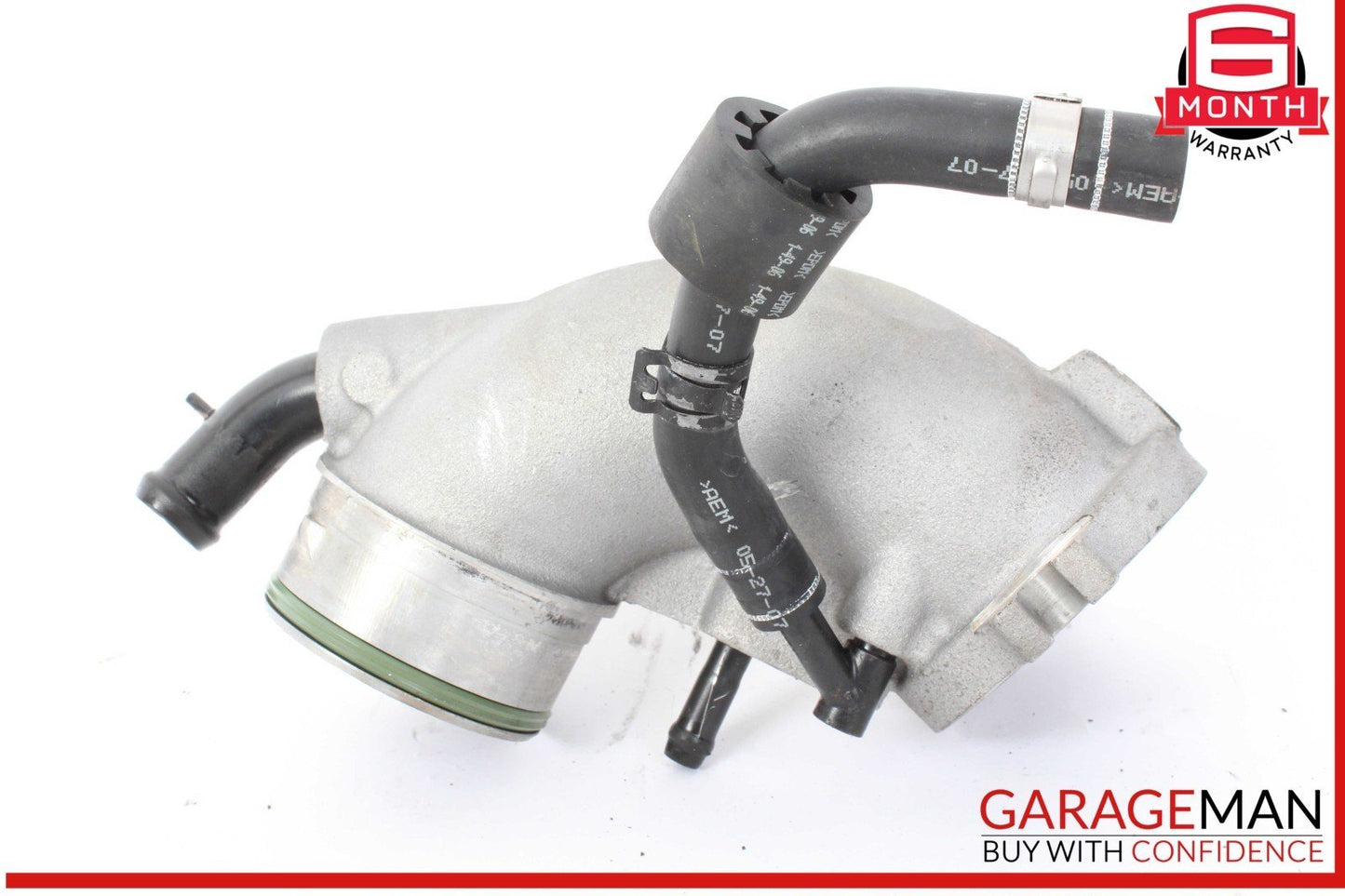 03-12 Bentley Continental GTC Speed Left Turbo Air Intake Guide Tube Pipe Duct