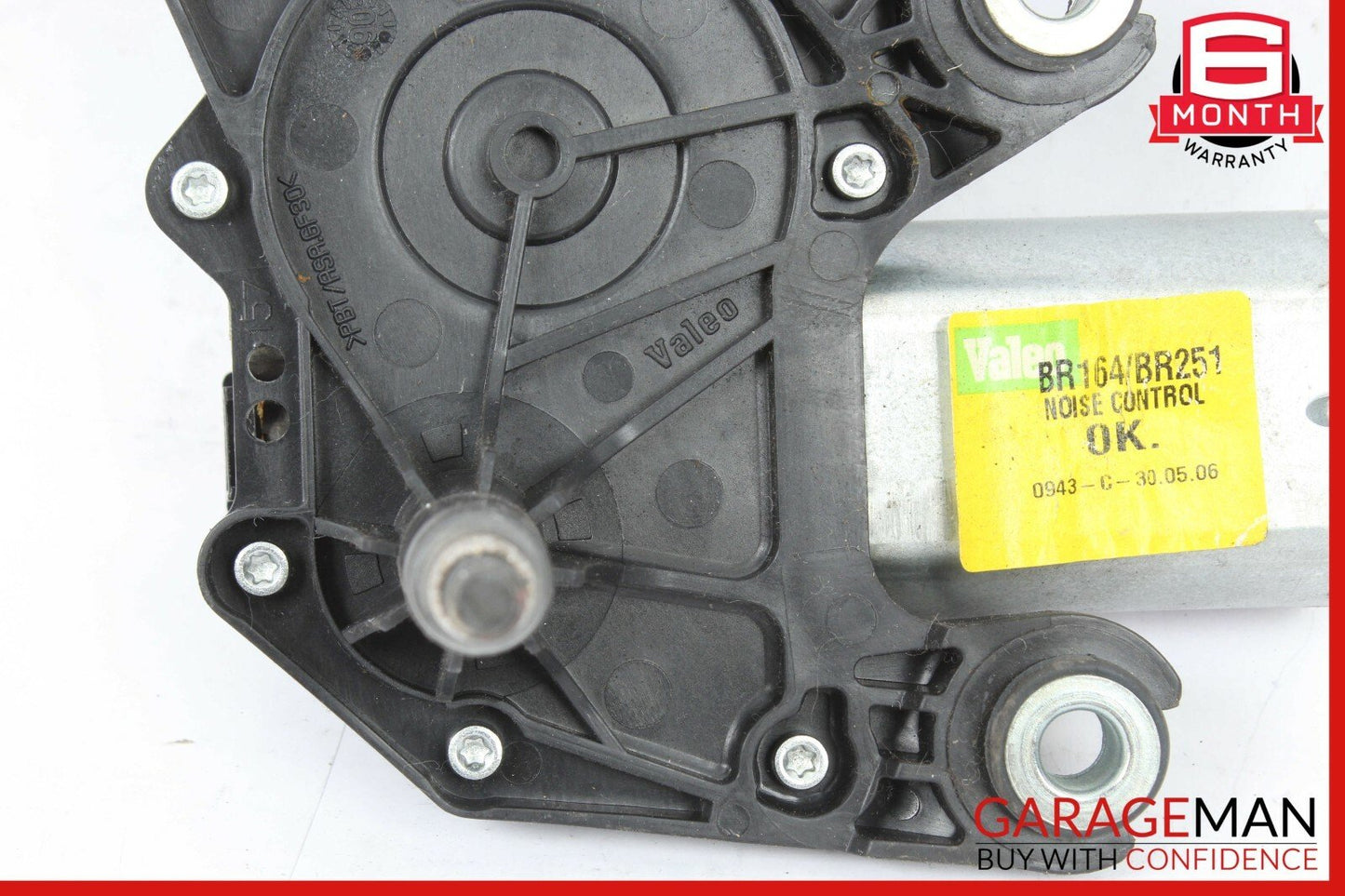 06-13 Mercedes W251 R350 GL450 Valeo Rear Window Windshield Glass Wiper Motor