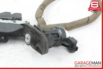 08-15 MERCEDES W204 C250 C63 AMG REAR TRUNK LOCK LATCH ACTUATOR 2047500185 OEM