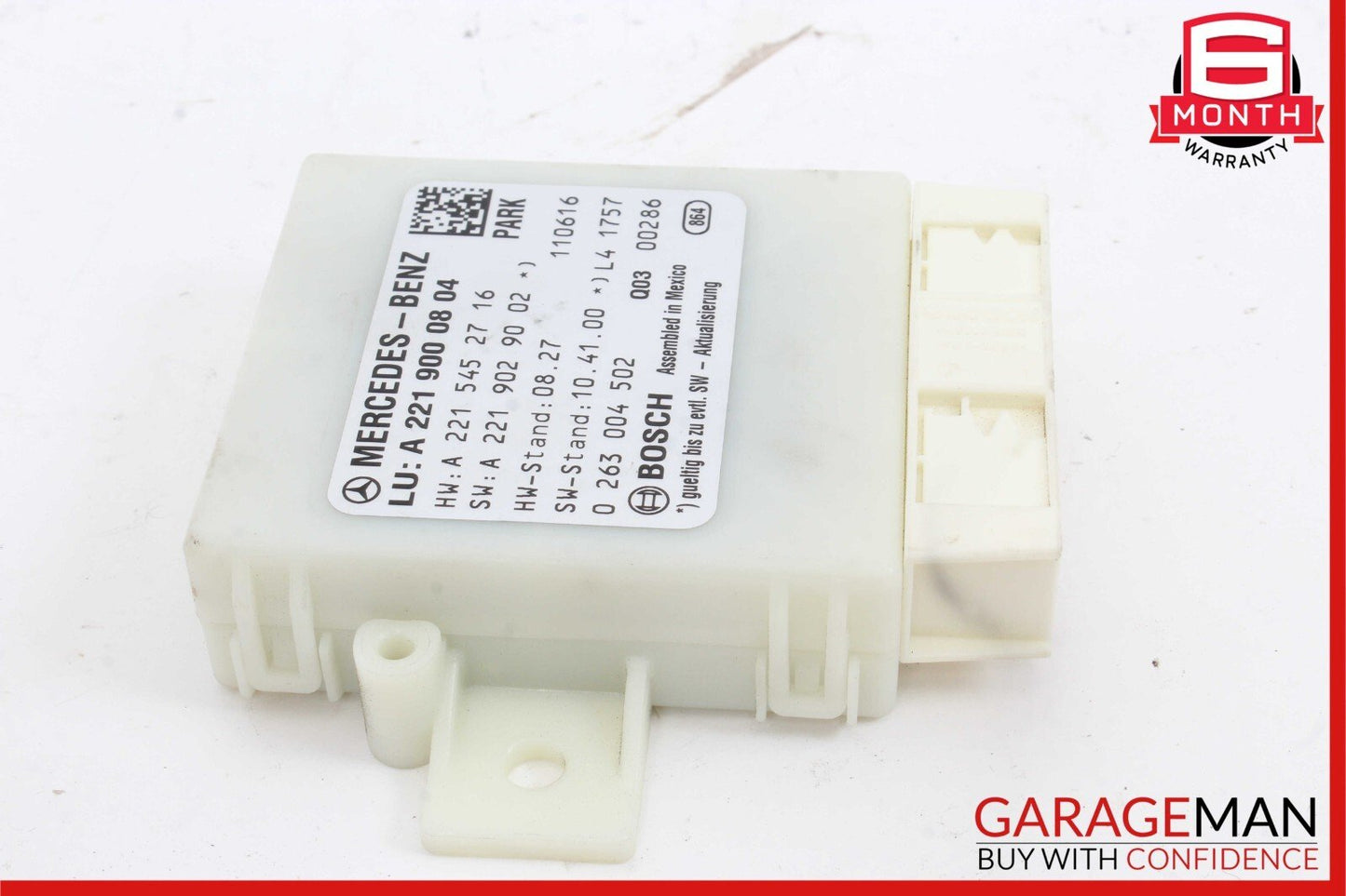 10-13 Mercedes W221 S550 S63 AMG Rear Parking Parktronic Control Module Unit OEM