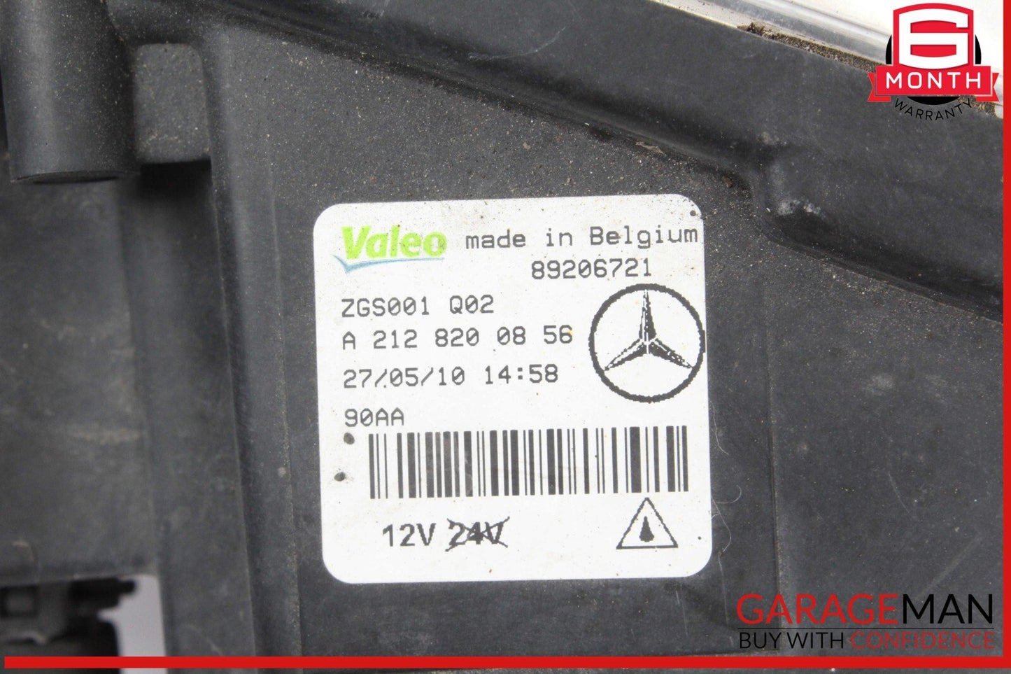 10-11 Mercedes W212 E550 Front Right Side LED Daytime Running Light Fog Lamp OEM