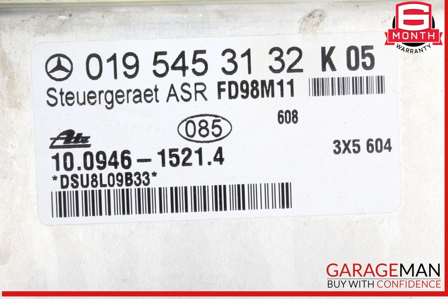 97-00 Mercedes R170 SLK230 CLK320 ASR ABS Control Module Unit 0195453132 OEM