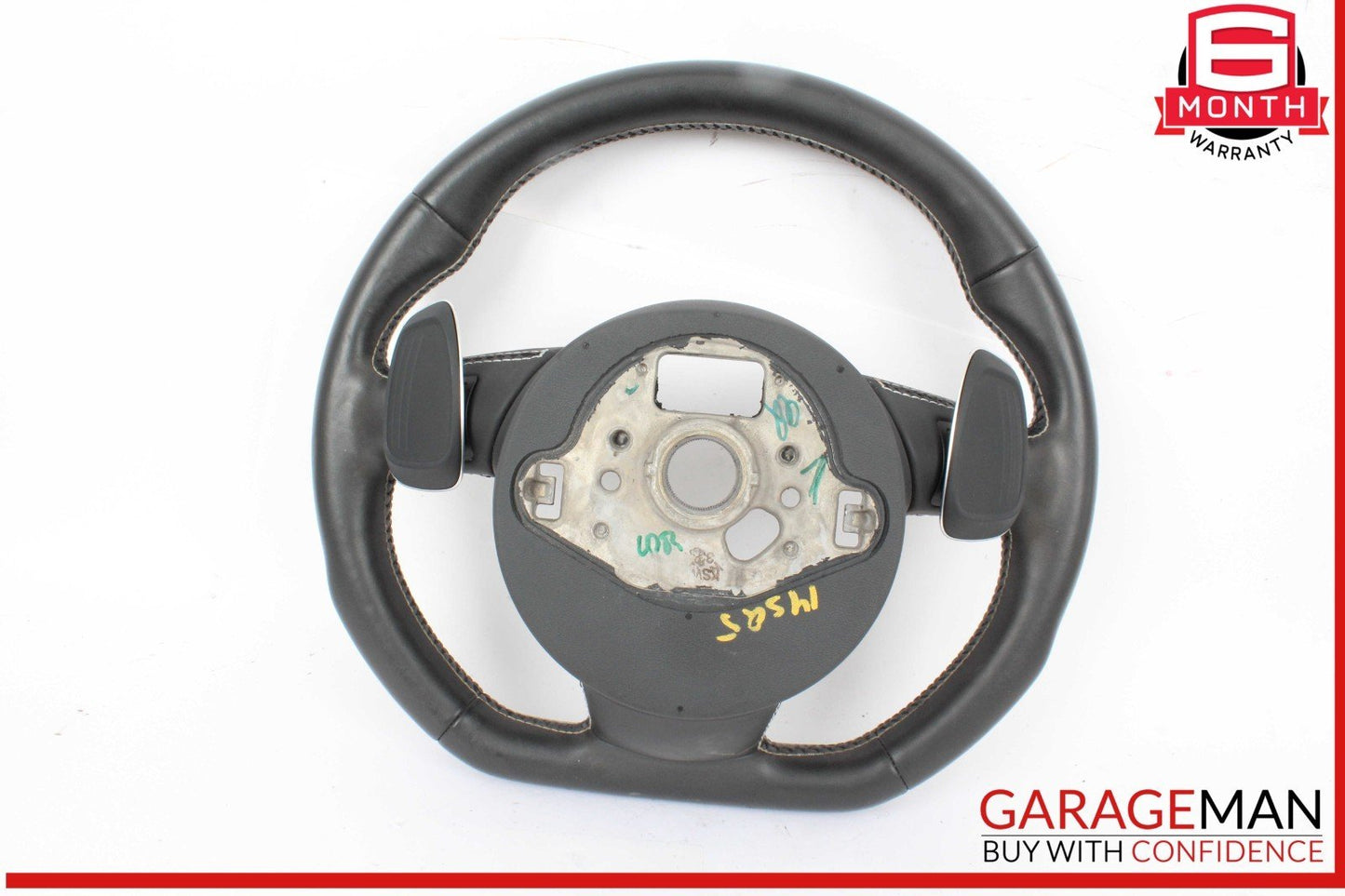 14-16 Audi SQ5 Front Left Driver Side Steering Wheel w/ Paddle Shifters OEM