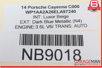 11-14 Porsche Cayenne 958 Rear Trunk Lid Liftgate Control Module OEM
