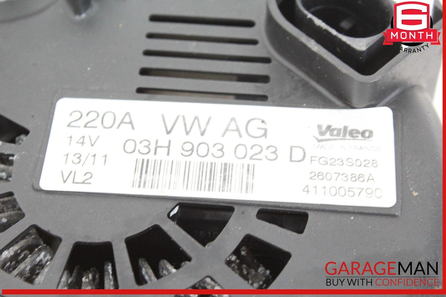 11-18 Porsche Cayenne 958 Volkswagen Touareg Generator Alternator 03H903023D OEM