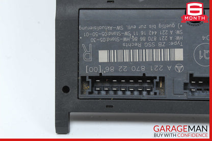 07-13 Mercedes W221 S550 S400 Front Right Side Under Seat Control Unit OEM
