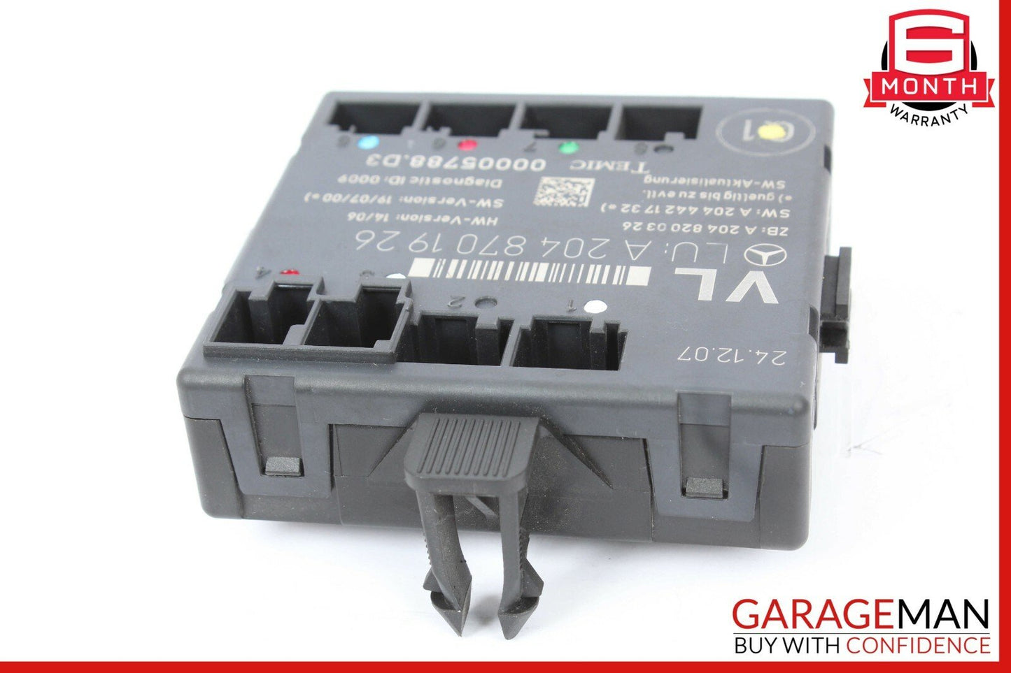 08-14 Mercedes W204 C350 C300 Front Right Side Door Control Module OEM