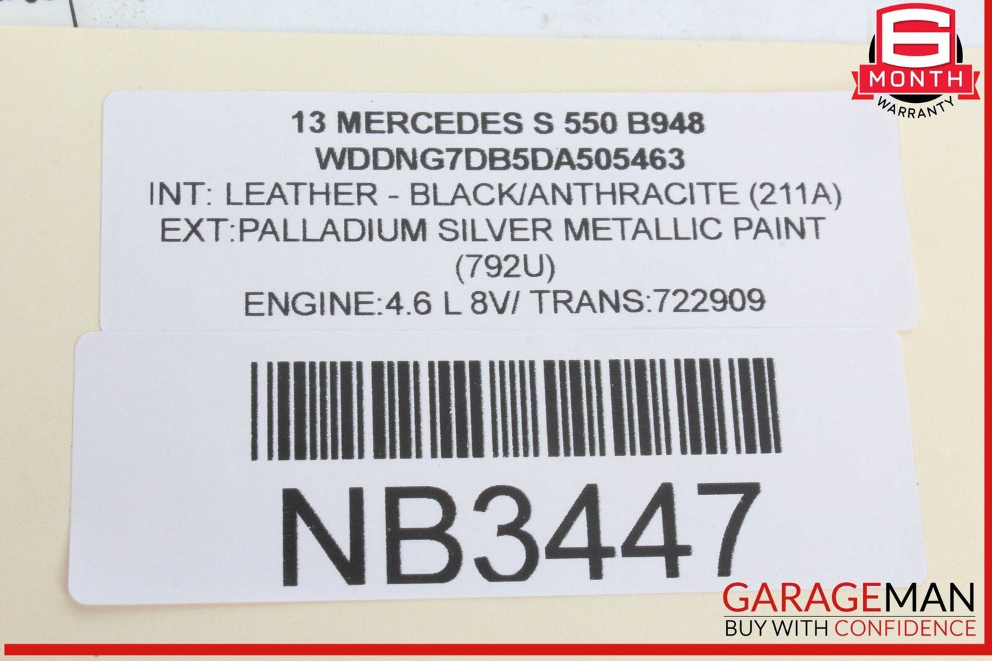 07-14 Mercedes W221 S550 S600 CL550 Headlight Head Light Switch Control Module