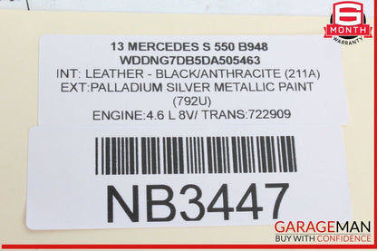 07-14 Mercedes W221 S550 S600 CL550 Headlight Head Light Switch Control Module