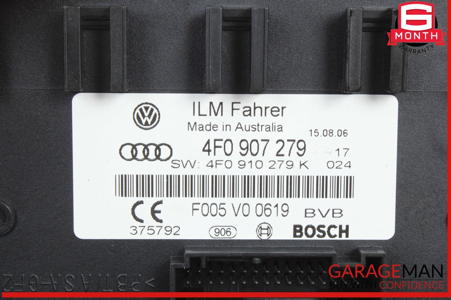 07-15 Audi Q7 Onboard Power Supply Control Module Unit Bosch 4F0907279 OEM