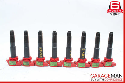 11-17 Porsche Cayenne 958 Ignition Coil Spark Plug Set of 8 Pc OEM