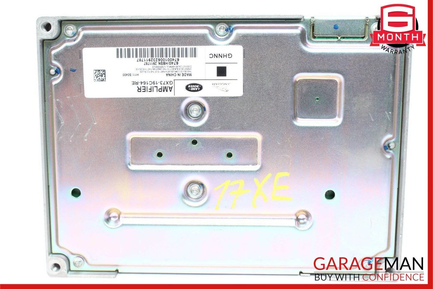 17-19 Jaguar XE 2.0 Stereo Audio Amplifier Module GX73-19C164RE OEM