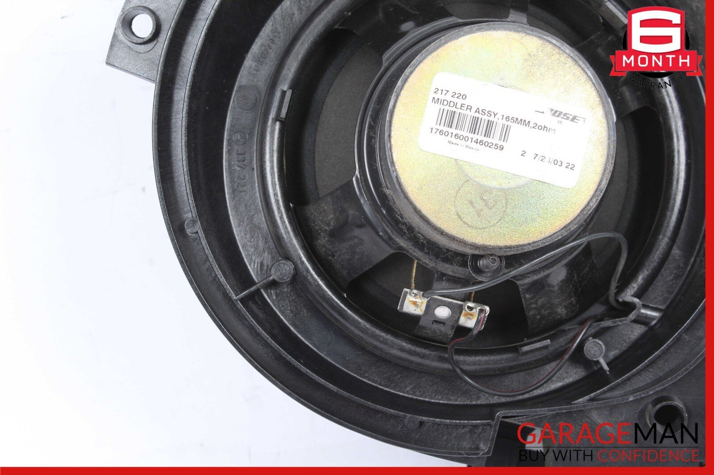 03-08 Mercedes R230 SL500 SL600 SL55 AMG Bose Right Door Sound Audio Speaker
