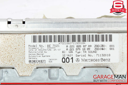 07-14 Mercedes W221 S550 Harman Becker Kardon Amplifier Assembly AMP OEM