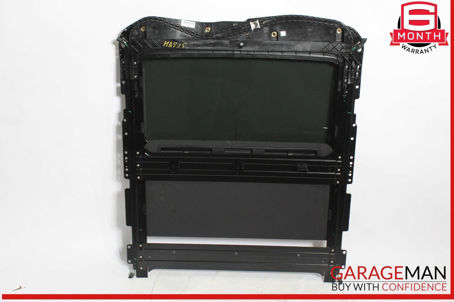 14-17 Maserati Ghibli M157 Upper Panoramic Sunroof Sliding Roof Rail Frame Glass