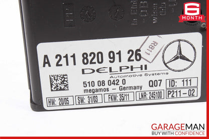 03-12 Mercedes R230 SL550 SLK350 Anti Theft Alarm Signal Control Module Unit OEM