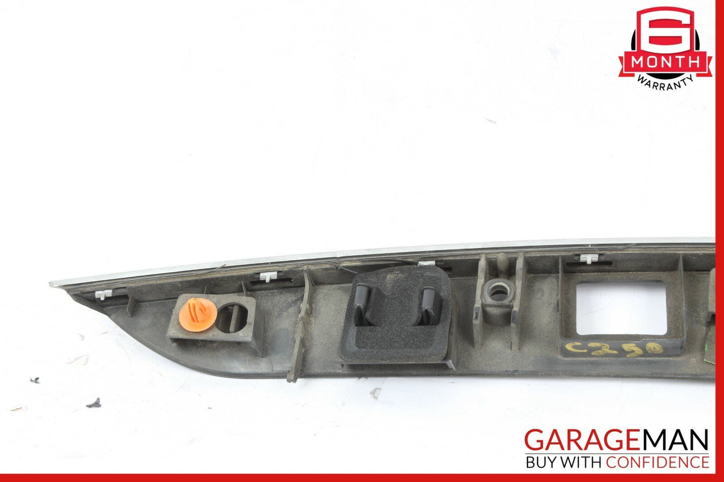08-14 Mercedes W204 C250 Trunk Lid Tailgate Handle Trim Cover Panel Assembly