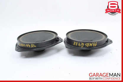 14-17 Maserati Ghibli Rear Right & Left Side Door Sound Audio Speaker Set OEM