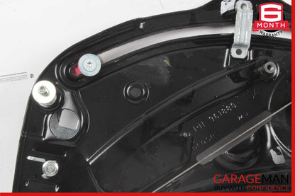 10-16 Mercedes W207 E350 E400 Rear Right Window Regulator Motor Plate Frame OEM