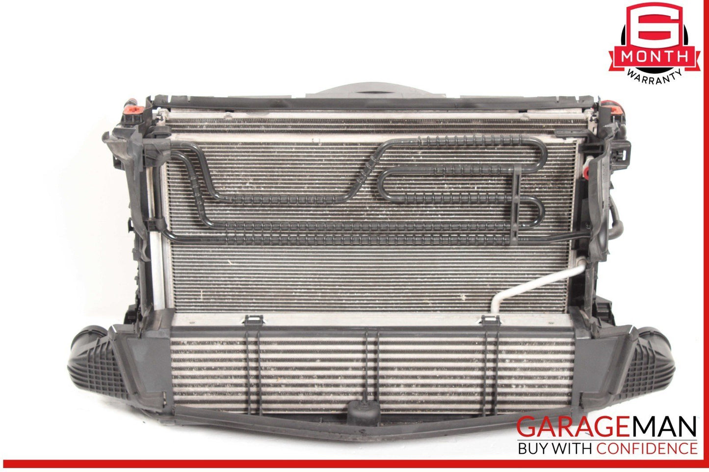 08-14 Mercedes W204 C250 E550 Engine Radiator Condenser Cooling Fan Motor Assy