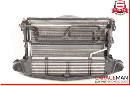 08-14 Mercedes W204 C250 E550 Engine Radiator Condenser Cooling Fan Motor Assy
