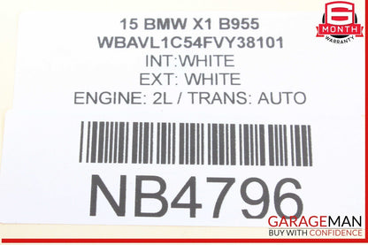 12-15 BMW X1 Front Left / Front Right Side Suspension Lower Control Arm 6768989