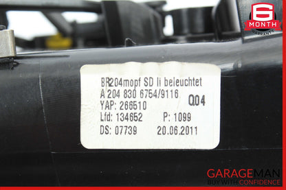 12-14 Mercedes W204 C250 Dash AC A/C Air Vent Grill Front Left Side Black OEM