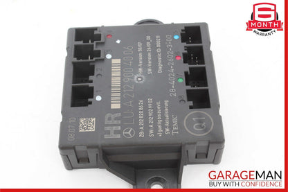 08-14 Mercedes W212 E350 C300 Rear Right Passenger Side Door Control Module OEM