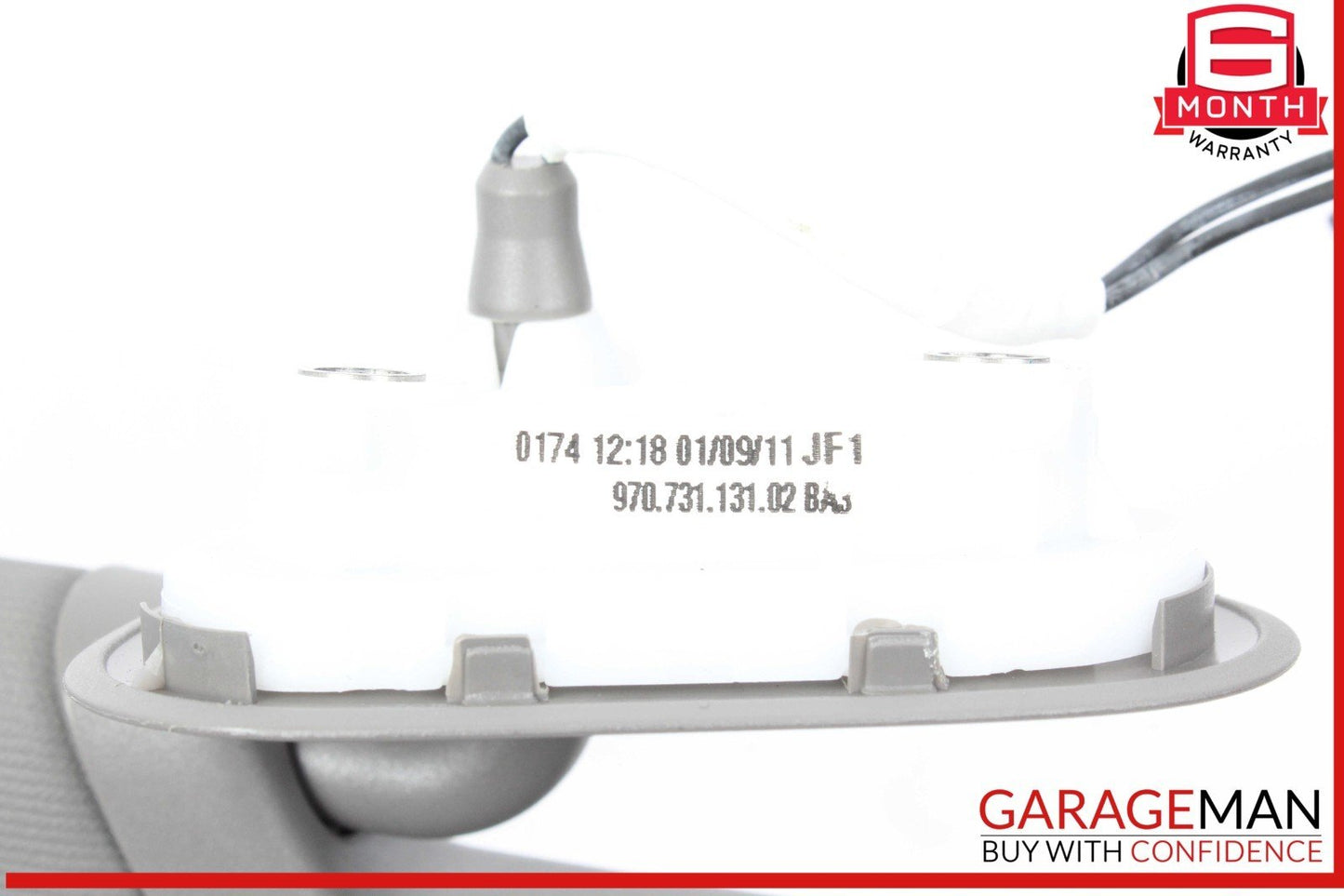 10-16 Porsche Panamera 970 Front Left Driver Side Sunvisor Sun Visor Gray OEM