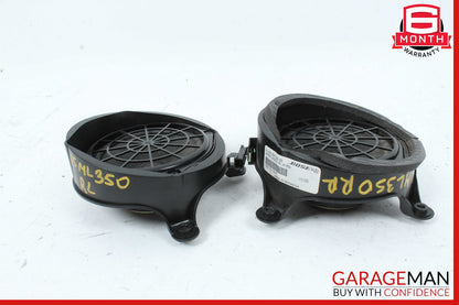 02-05 Mercedes W163 ML350 Rear Right & Left Side Door Audio Speakers Set OEM
