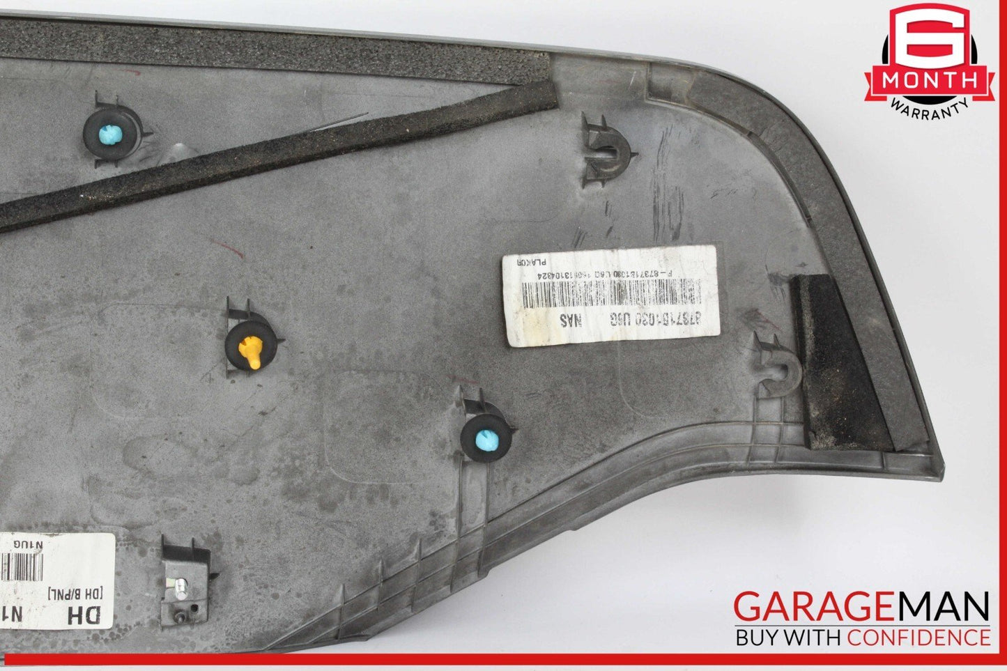 15-19 Hyundai Genesis G80 Rear Trunk Deck Lid Panel License Molding Trim OEM