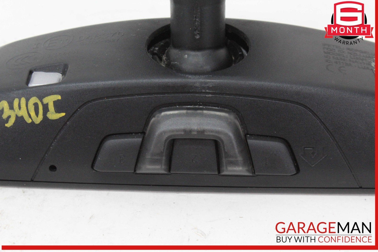19-24 BMW M340i G20 Front Upper Windshield Interior Rear View Mirror Black OEM