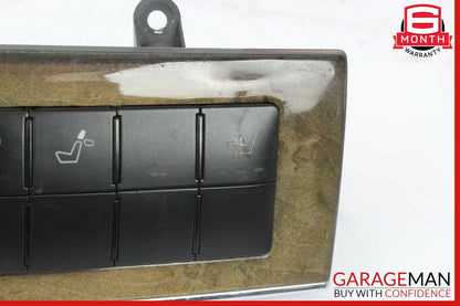 05-07 Mercedes W203 C230 Dashboard Dash Control Switch Panel Bezel Trim Walnut