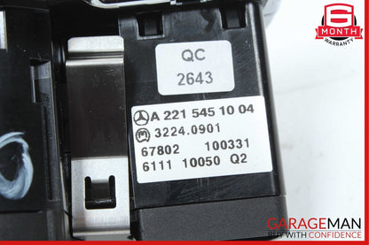 07-13 Mercedes W221 S550 CL550 Headlight Fog Light Switch Control Module OEM