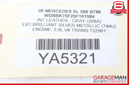 03-11 Mercedes W211 E350 SL550 Rear Left Side Upper Suspension Control Arm