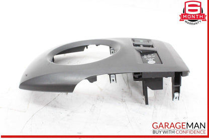 18-24 Nissan Leaf Front Center Console Shift Panel Bezel Trim Cover Gray OEM