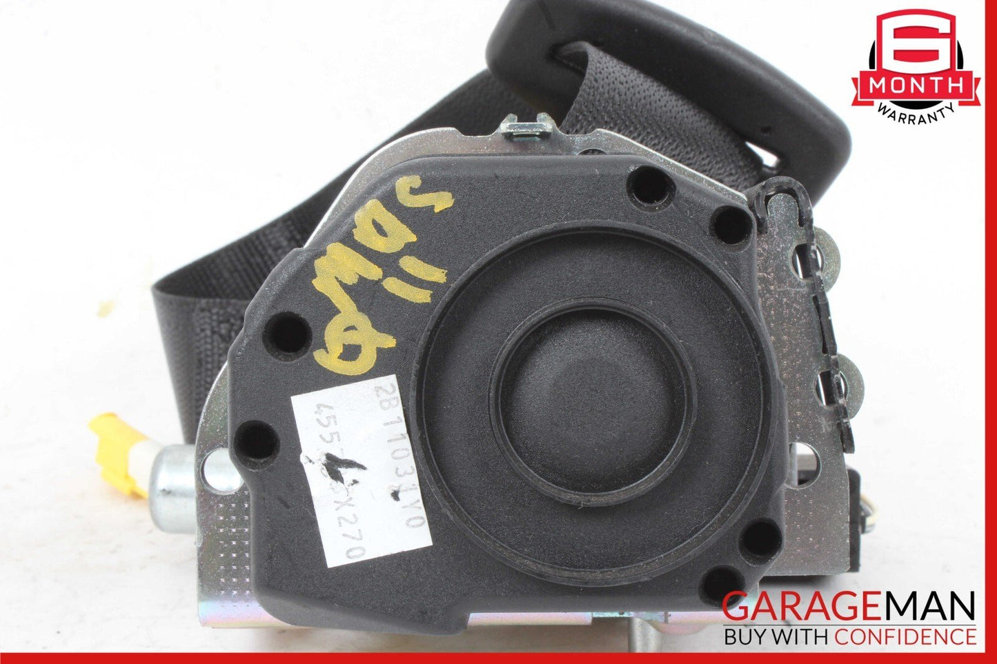 03-11 Maserati Quattroporte M139 Rear Left Side Seatbelt Retractor OEM