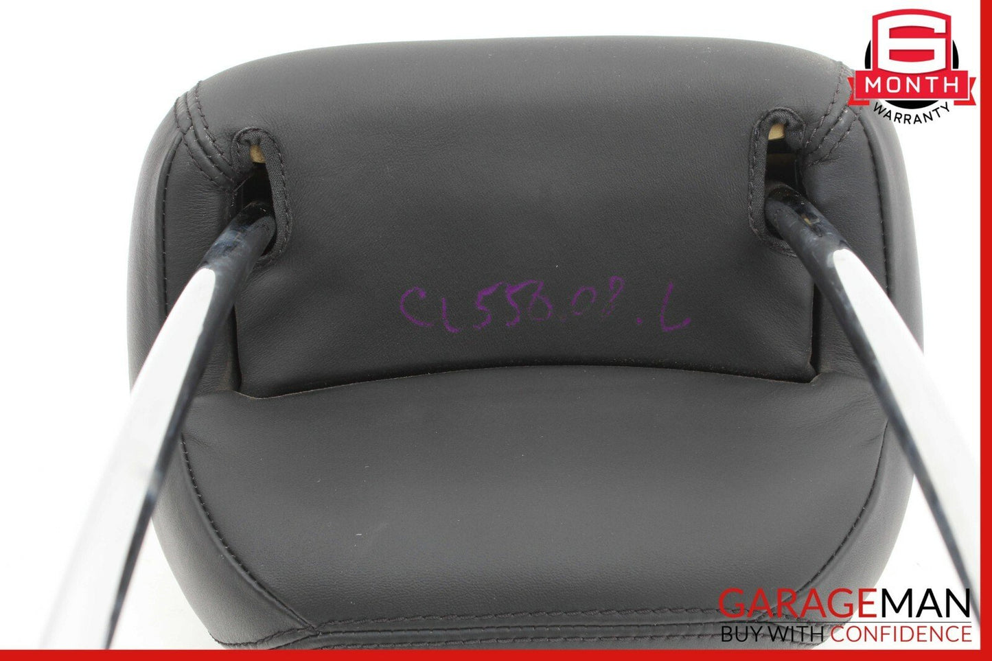 07-14 Mercedes W216 CL550 Seat Headrest Head Rest Front Left Or Right Black OEM