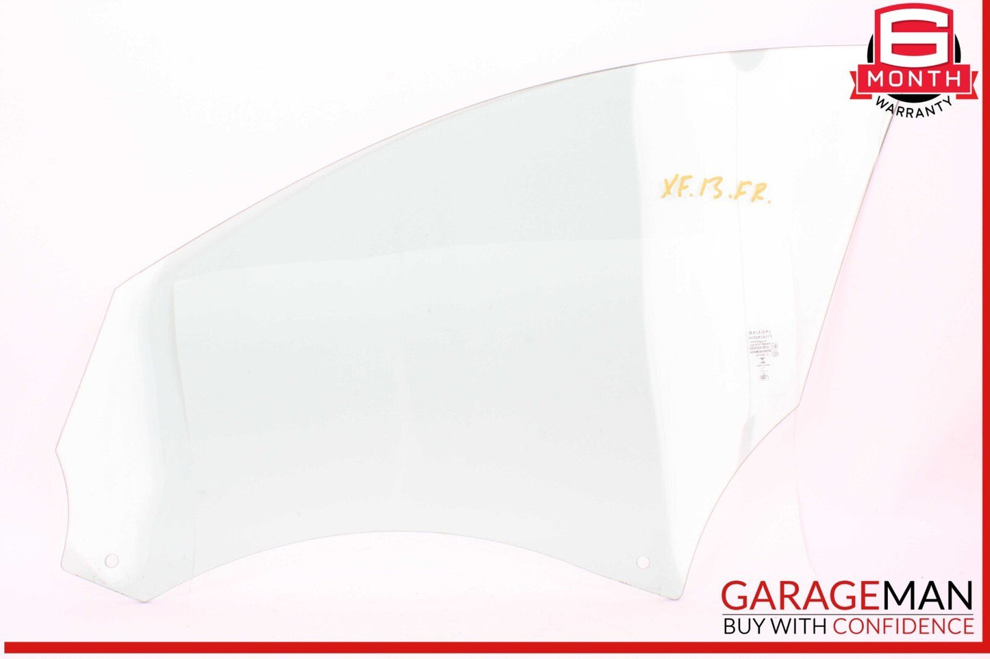 09-15 Jaguar XF Front Right Passenger Side Door Window Glass OEM