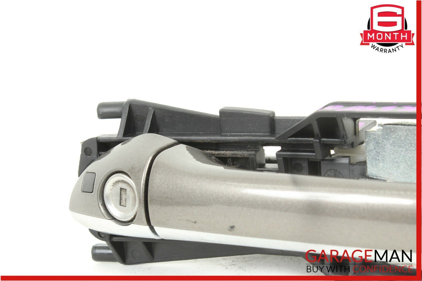 03-09 Mercedes W209 CLK350 Front Left Side Exterior Door Handle Indium Gray OEM