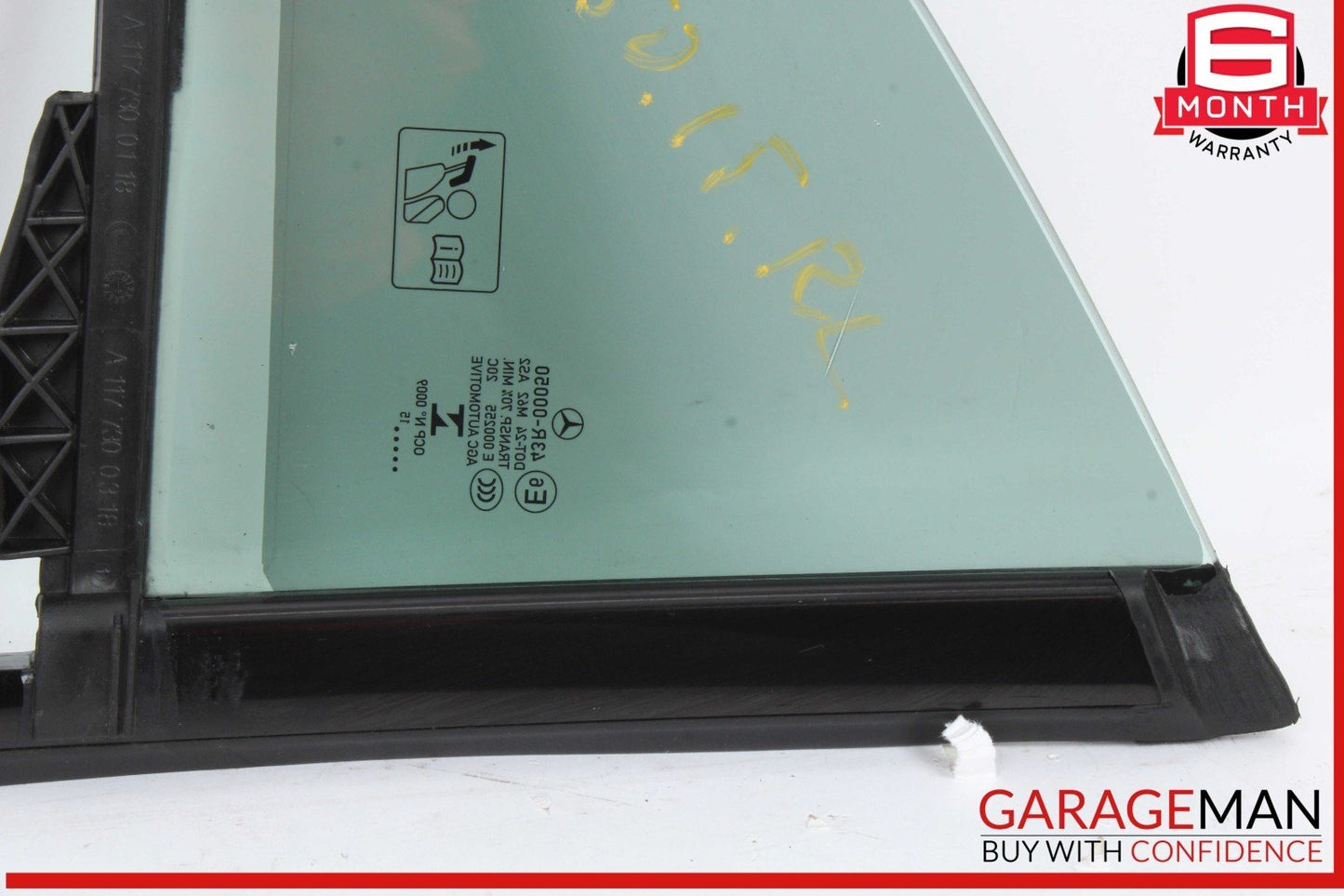 14-19 Mercedes W117 CLA250 Rear Left Driver Side Quarter Window Glass OEM