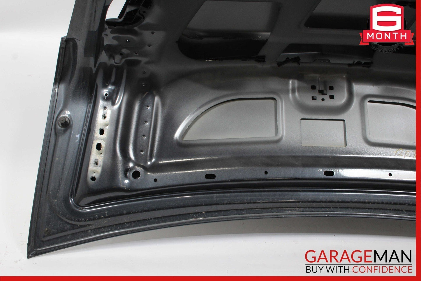 10-16 Mercedes W212 E350 Sedan Rear Trunk Lid Deck Shell Panel Tenorite Gray OEM