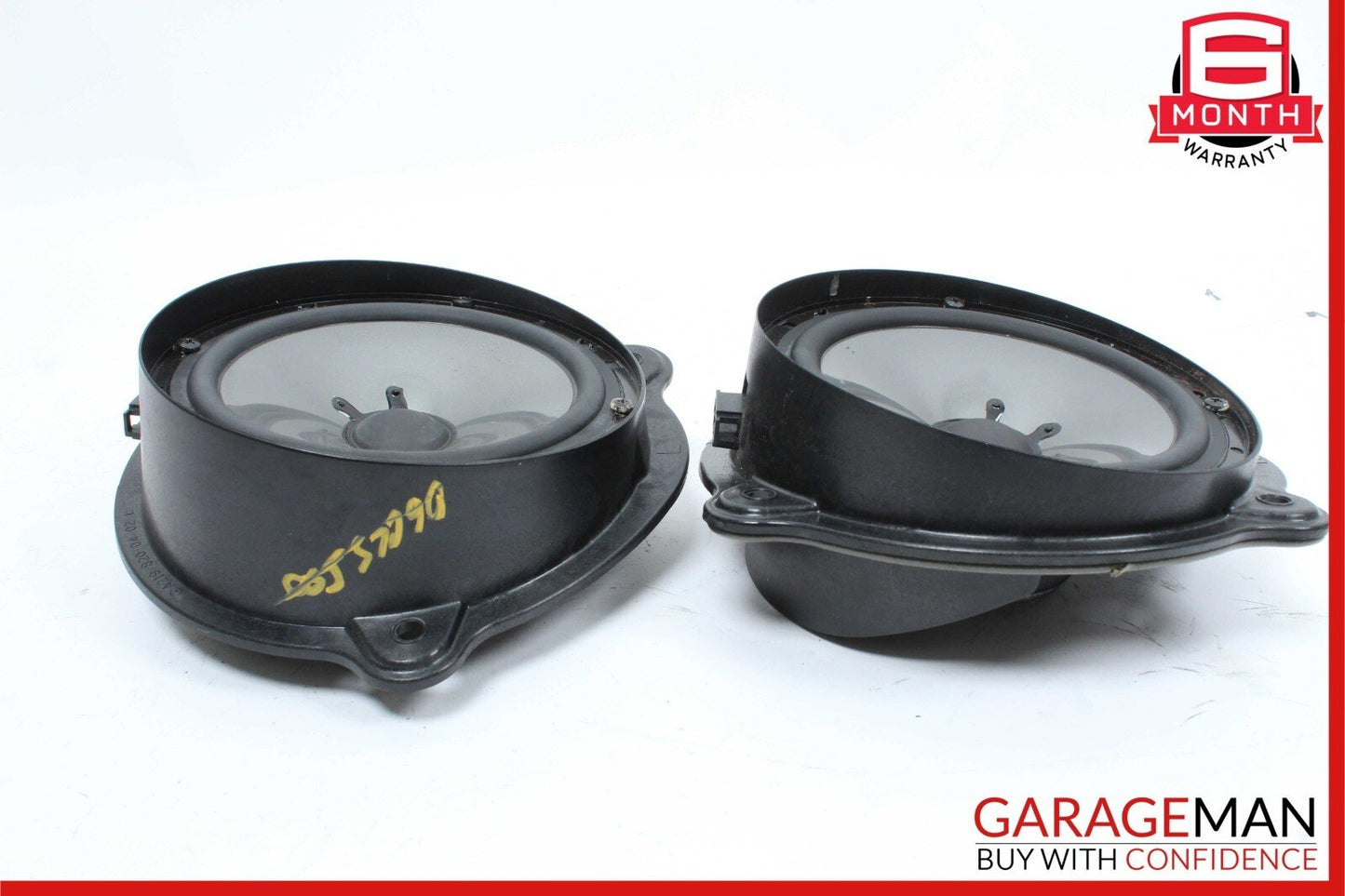 06-11 Mercedes W219 CLS500 Right & Left Side Door Sound Audio Speakers Set of 2