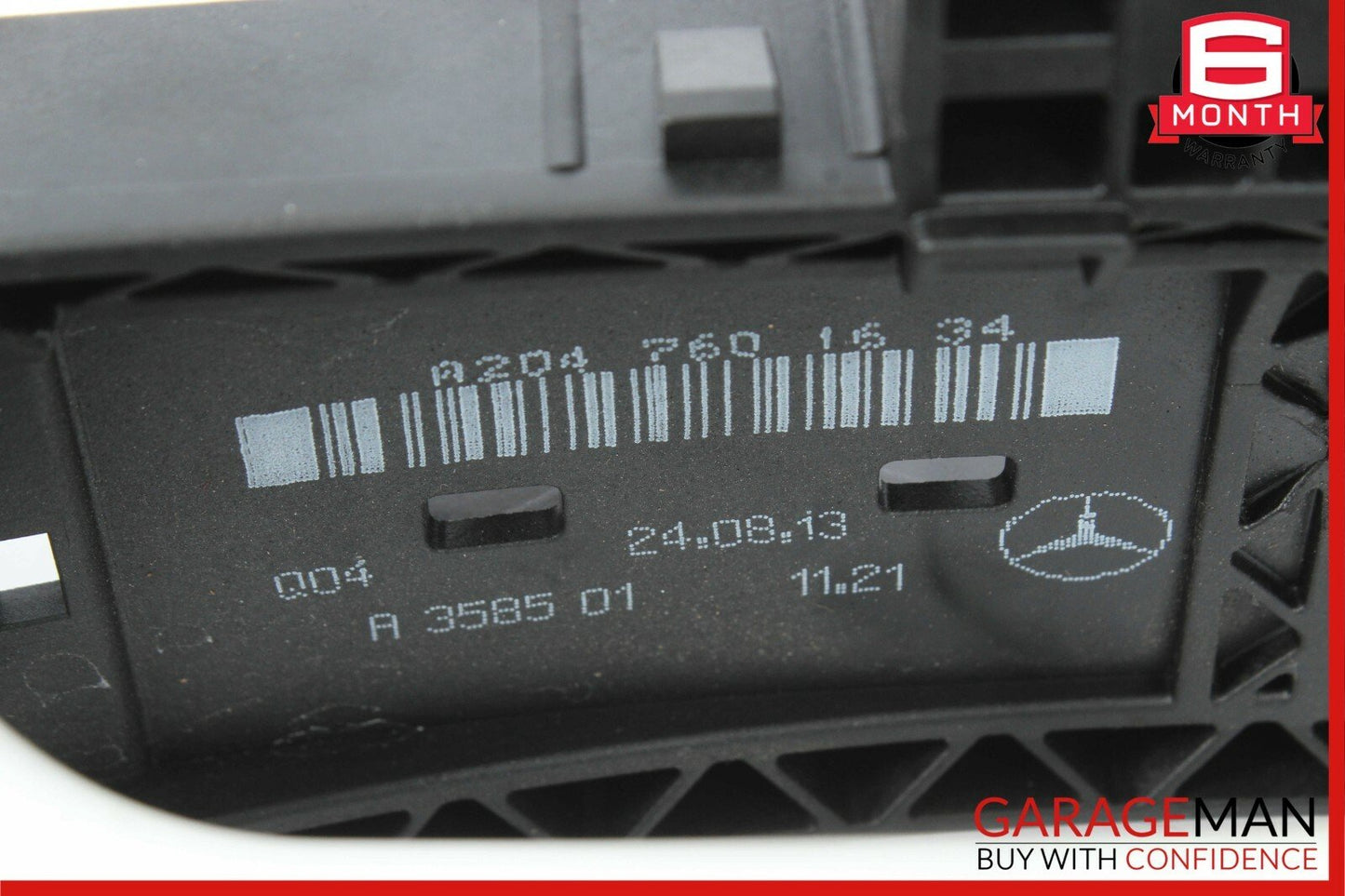 08-14 Mercedes W204 C250 Rear Right Exterior Door Handle w/ Actuator Latch Set