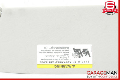 07-13 Mercedes S550 CL550 Front Right Sun Visor Sunvisor Shade Cover Grey Suede