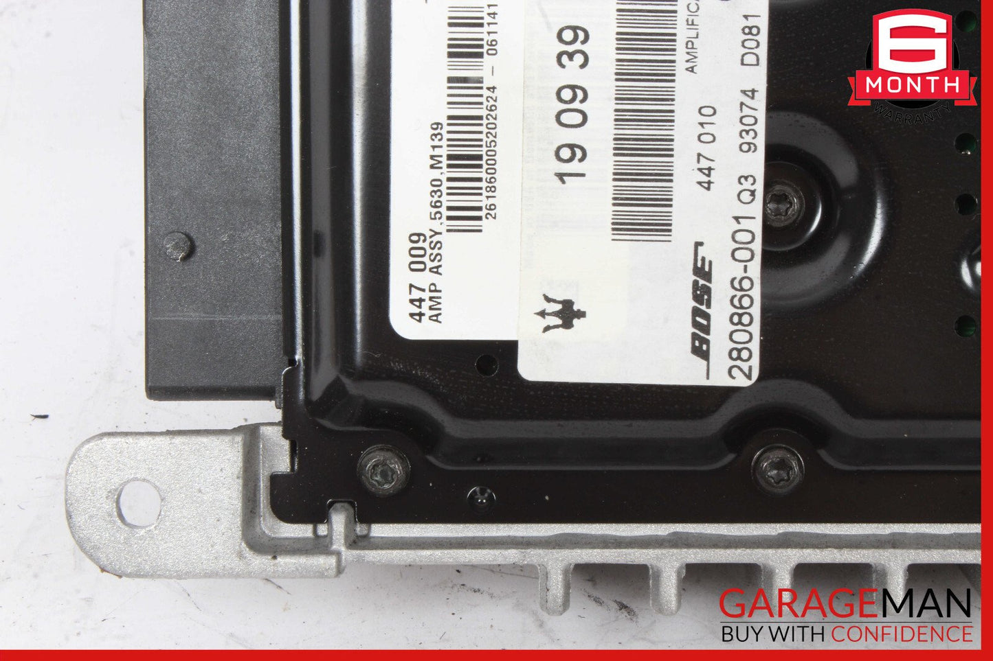 03-08 Maserati Quattroporte M139 Bose Audio Amplifier Amp 190939 OEM