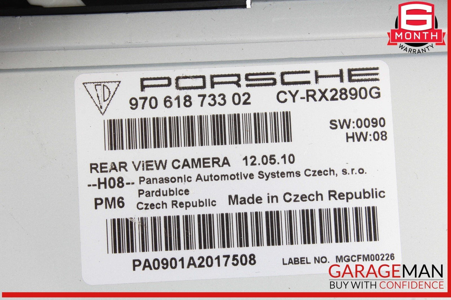 10-16 Porsche Panamera 970 Rear View Back Up Camera Control Module Unit OEM