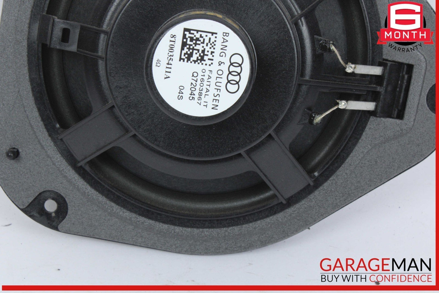 09-16 Audi A5 S4 Rear Right and Left Side Audio Door Speaker Set 8T0035411A OEM